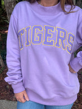 Load image into Gallery viewer, LSU Tigers Varsity Mockneck Sweatshirt