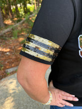 Load image into Gallery viewer, Saints Sequin short sleeve shirt