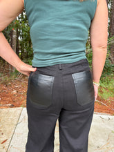 Load image into Gallery viewer, Soft Washed Leather Pocket Pants
