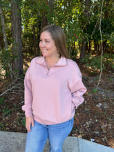 Load image into Gallery viewer, Doorbuster Scuba Half Zip Pullover