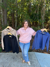 Load image into Gallery viewer, Doorbuster Scuba Half Zip Pullover