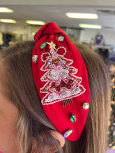 Load image into Gallery viewer, Sequin Christmas Tree Headband