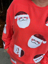 Load image into Gallery viewer, Sequin Christmas Short Set