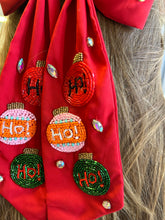 Load image into Gallery viewer, Ho Ho Ho Ribbon Bow