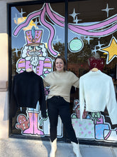 Load image into Gallery viewer, High-Neck Raglan Sleeve Sweater