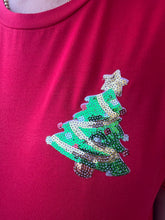 Load image into Gallery viewer, Sequin Christmas Tree Tee