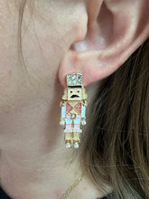 Load image into Gallery viewer, Christmas Nutcracker Post Earring