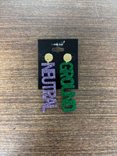 Load image into Gallery viewer, Neutral Ground Acrylic Earring