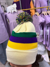 Load image into Gallery viewer, Mardi Gras Stripe Beanie