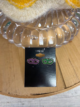 Load image into Gallery viewer, Mardi Gras Studs