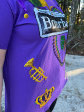 Load image into Gallery viewer, Bourbon Mardi Gras Sequin Top