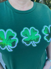 Load image into Gallery viewer, Sequin Shamrock Top