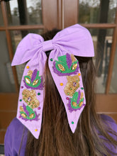 Load image into Gallery viewer, Mardi Gras Hair Bows