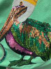 Load image into Gallery viewer, Mardi Gras Pelican Sequin Top