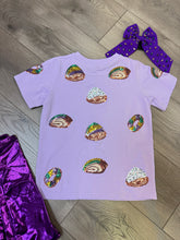 Load image into Gallery viewer, Youth- In My King Cake Era Sequin Top
