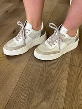 Load image into Gallery viewer, Shu Shop- Oriana Silver Snake Sneaker