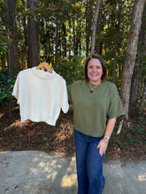 Load image into Gallery viewer, Drop Shoulder Knit Sweater Top