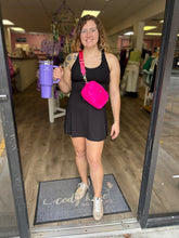 Load image into Gallery viewer, Butter Yoga Fabric Active Romper Dress with Removable Bra Cups