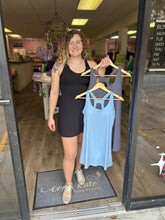 Load image into Gallery viewer, Butter Yoga Fabric Active Romper Dress with Removable Bra Cups