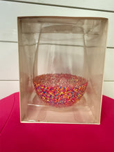 Load image into Gallery viewer, Sprinkle glass full bottle of wine