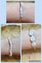 Load image into Gallery viewer, CK Designs Freshwater Pearl bracelets