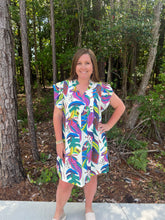 Load image into Gallery viewer, Tropical Mix Sundress