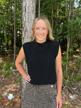 Load image into Gallery viewer, Soft Knit Ribbed Edges Detail Open Back Vest
