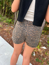 Load image into Gallery viewer, Animal Print Front Wrap Asymmetrical Overlay Skort