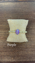 Load image into Gallery viewer, Blissful Beads Football Plated Bracelets