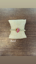 Load image into Gallery viewer, Blissful Beads Football Plated Bracelets