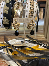 Load image into Gallery viewer, Bow Drop Stone Earrings