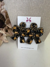 Load image into Gallery viewer, Beaded Bow Game Day Earrings