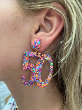 Load image into Gallery viewer, Milestone Birthday Earrings