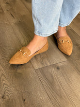 Load image into Gallery viewer, Gracious Tan Faux Suede Loafer