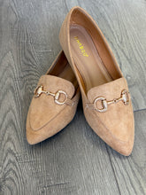 Load image into Gallery viewer, Gracious Tan Faux Suede Loafer