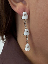 Load image into Gallery viewer, Halloween Rhinestone Drop Earrings