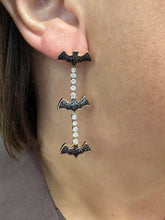 Load image into Gallery viewer, Halloween Rhinestone Drop Earrings
