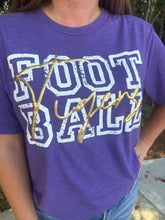 Load image into Gallery viewer, Puff Ink Gold Tigers Football Teeo