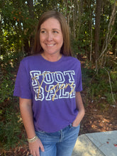 Load image into Gallery viewer, Puff Ink Gold Tigers Football Teeo