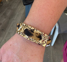 Load image into Gallery viewer, Leopard Scarf Cuff Bracelet