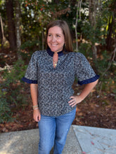 Load image into Gallery viewer, Solid Ruffle Detailed Textured Top