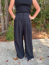 Load image into Gallery viewer, Wide Leg Trouser with Contrast Trim