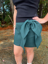 Load image into Gallery viewer, High Waist Bow Detail Skort