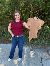Load image into Gallery viewer, SG8015 Ruffle sleeve bodysuit