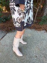 Load image into Gallery viewer, Half Sleeve Printed Mini Dress with Pockets