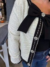 Load image into Gallery viewer, SY7693 Long Sleeve Embellished Bow Jacket