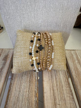 Load image into Gallery viewer, Beaded Cross Stretch Bracelet Set