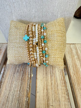 Load image into Gallery viewer, Beaded Cross Stretch Bracelet Set