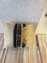Load image into Gallery viewer, Cross Stretch Bracelet Set