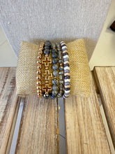 Load image into Gallery viewer, Cross Stretch Bracelet Set
